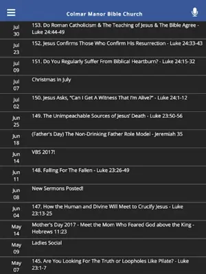 Colmar Manor Bible Church android App screenshot 2